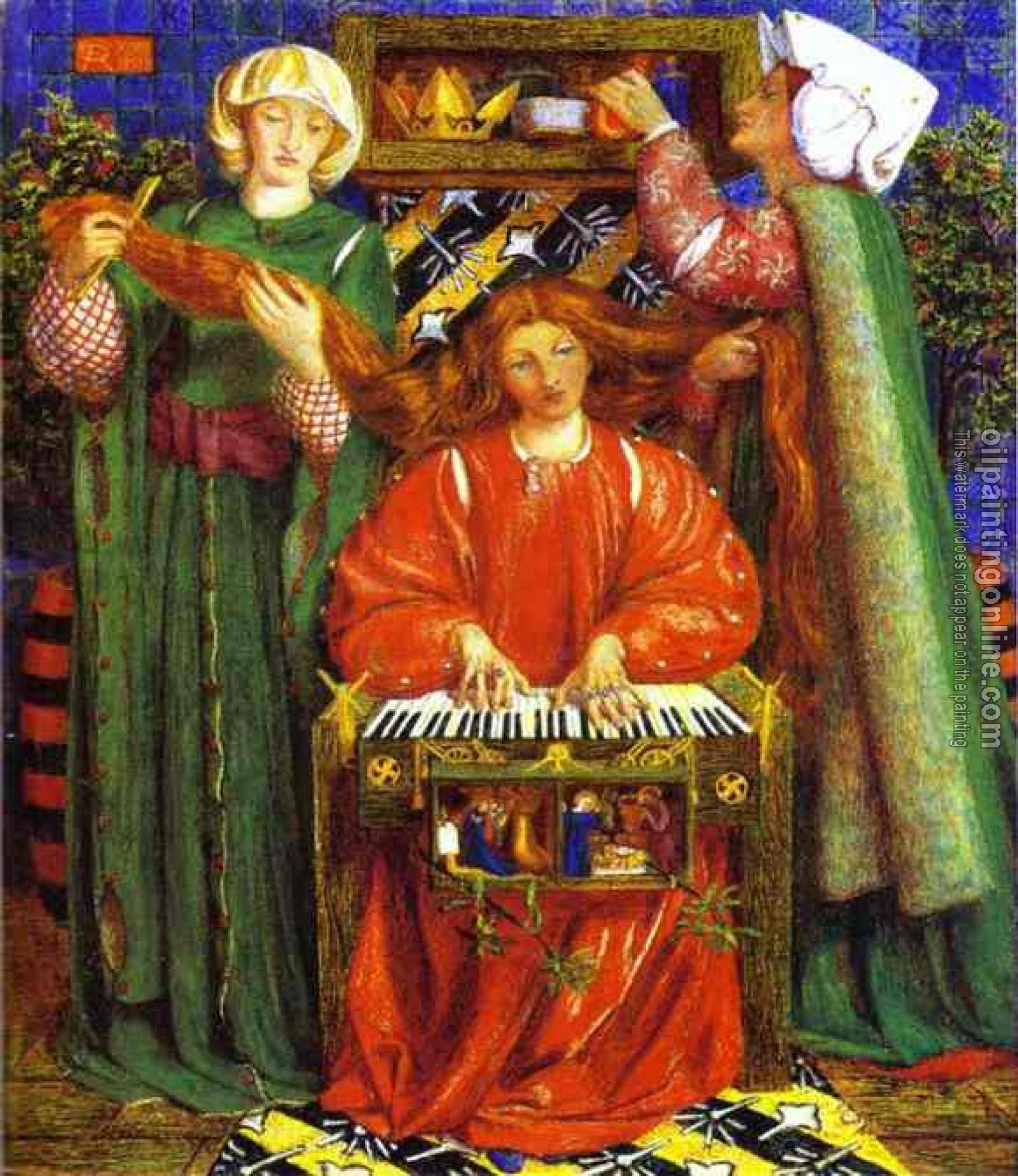 Rossetti, Dante Gabriel - A Christmas Carol